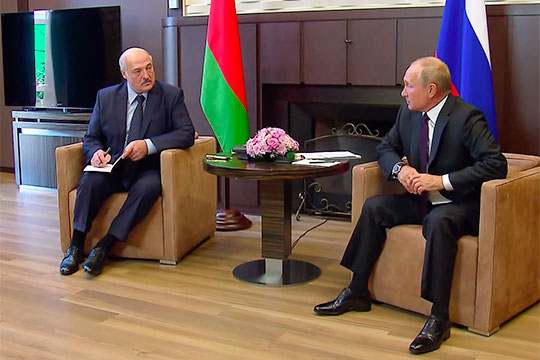 В минувший понедельник Владимир Путин и Александр Лукашенко провели переговоры в Сочи
