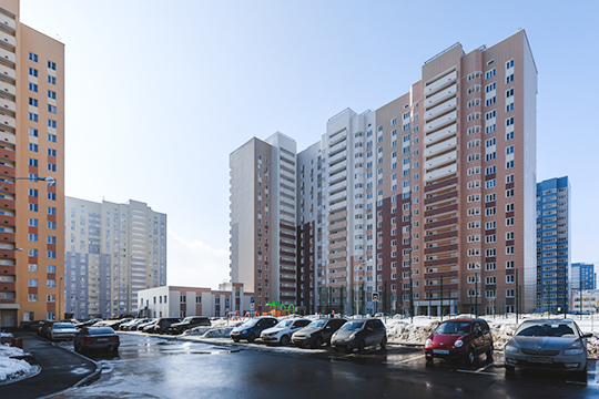 В казанском ЖК «Салават Купере» построено уже около 10 тыс квартир, а полная численность микрорайона по проекту — 50 тысяч человек