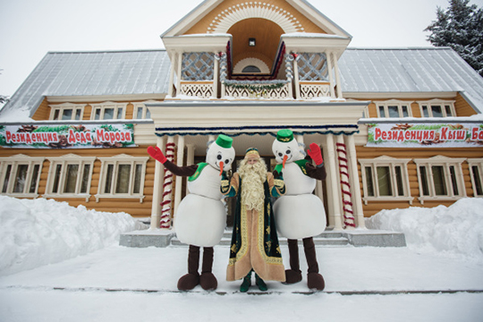 Визит к татарстанскому Дед Морозу дешевле - в среднем от 26 до 30 тысяч за двоих за 3-4-дневный тур