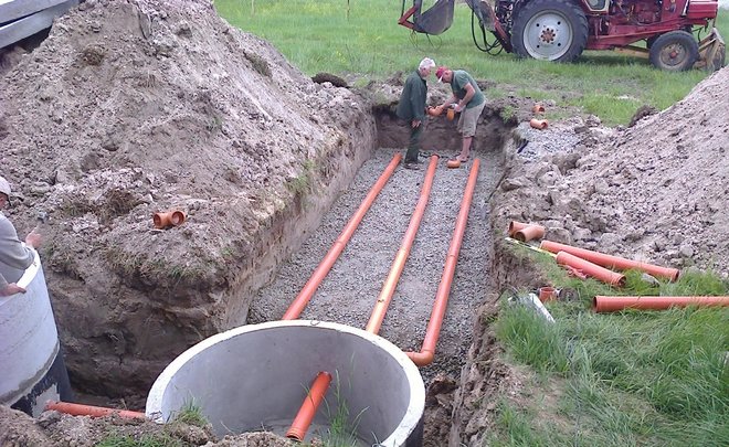 Три способа грунтовой фильтрации, или Куда девать воду из септика